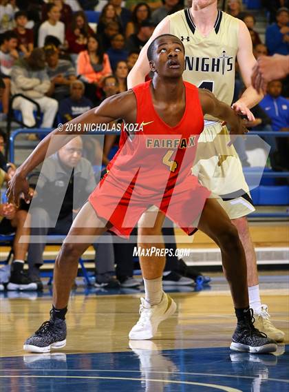 Thumbnail 3 in Fairfax vs. Bishop Montgomery (Rolling Hills Prep State Preview Classic) photogallery.