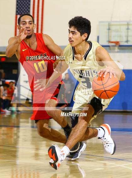 Thumbnail 1 in Fairfax vs. Bishop Montgomery (Rolling Hills Prep State Preview Classic) photogallery.