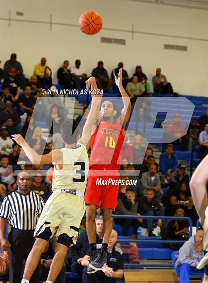 Thumbnail 1 in Fairfax vs. Bishop Montgomery (Rolling Hills Prep State Preview Classic) photogallery.