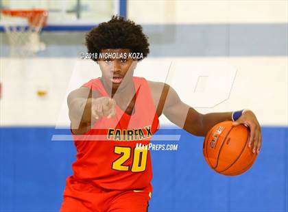 Thumbnail 2 in Fairfax vs. Bishop Montgomery (Rolling Hills Prep State Preview Classic) photogallery.
