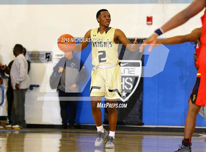 Thumbnail 2 in Fairfax vs. Bishop Montgomery (Rolling Hills Prep State Preview Classic) photogallery.