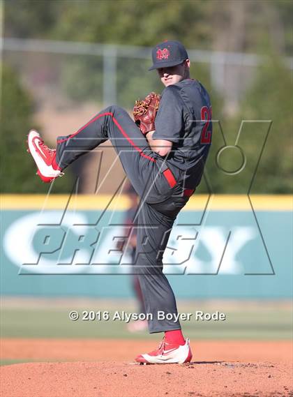 Thumbnail 1 in The First Academy vs. Mater Dei (National High School Invitational)  photogallery.
