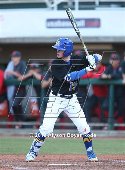 Thumbnail 1 in The First Academy vs. Mater Dei (National High School Invitational)  photogallery.