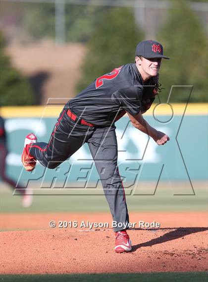 Thumbnail 1 in The First Academy vs. Mater Dei (National High School Invitational)  photogallery.