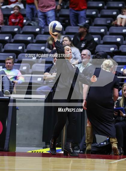 Thumbnail 1 in Bellville vs. Decatur (UIL Volleyball 4A Semifinals) photogallery.