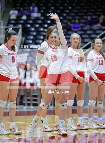 Thumbnail 2 in Bellville vs. Decatur (UIL Volleyball 4A Semifinals) photogallery.