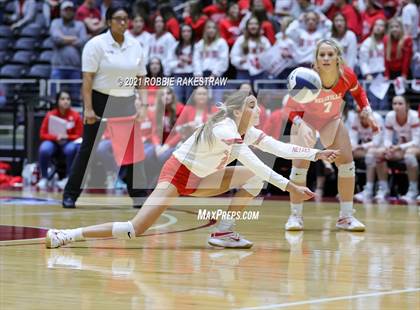 Thumbnail 1 in Bellville vs. Decatur (UIL Volleyball 4A Semifinals) photogallery.