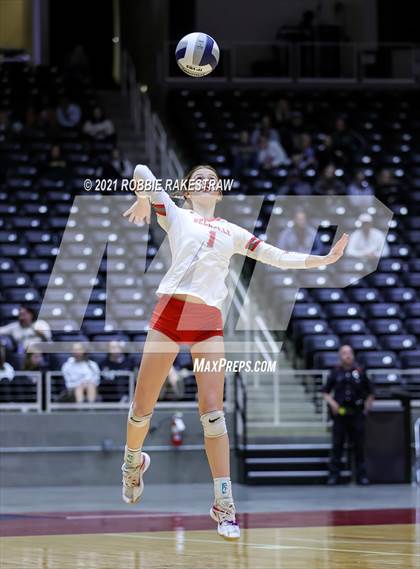 Thumbnail 1 in Bellville vs. Decatur (UIL Volleyball 4A Semifinals) photogallery.