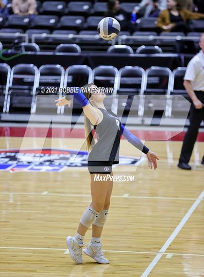 Thumbnail 3 in Bellville vs. Decatur (UIL Volleyball 4A Semifinals) photogallery.