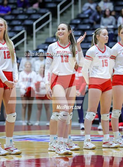 Thumbnail 2 in Bellville vs. Decatur (UIL Volleyball 4A Semifinals) photogallery.
