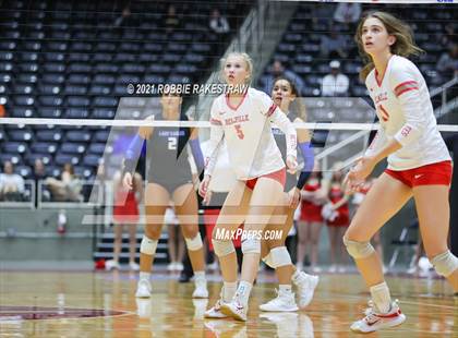 Thumbnail 1 in Bellville vs. Decatur (UIL Volleyball 4A Semifinals) photogallery.