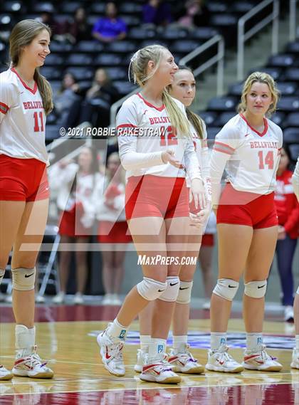 Thumbnail 1 in Bellville vs. Decatur (UIL Volleyball 4A Semifinals) photogallery.