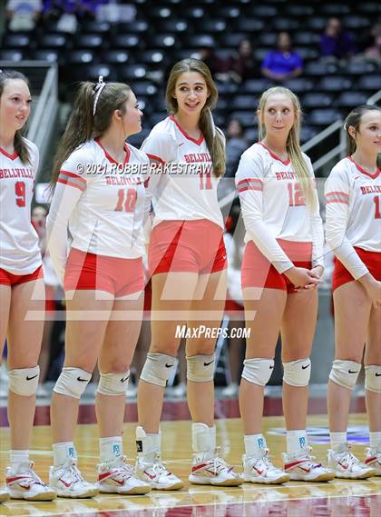 Thumbnail 3 in Bellville vs. Decatur (UIL Volleyball 4A Semifinals) photogallery.