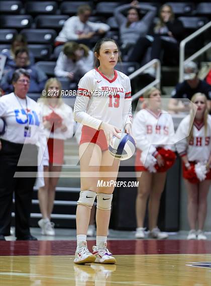 Thumbnail 2 in Bellville vs. Decatur (UIL Volleyball 4A Semifinals) photogallery.