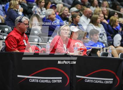 Thumbnail 3 in Bellville vs. Decatur (UIL Volleyball 4A Semifinals) photogallery.