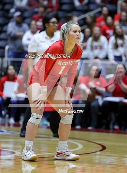 Thumbnail 2 in Bellville vs. Decatur (UIL Volleyball 4A Semifinals) photogallery.
