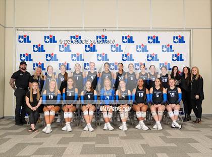 Thumbnail 2 in Bellville vs. Decatur (UIL Volleyball 4A Semifinals) photogallery.