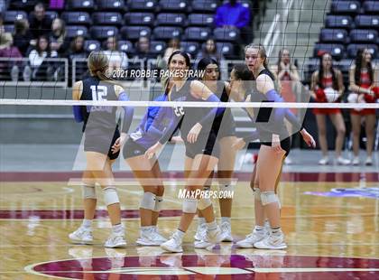 Thumbnail 2 in Bellville vs. Decatur (UIL Volleyball 4A Semifinals) photogallery.
