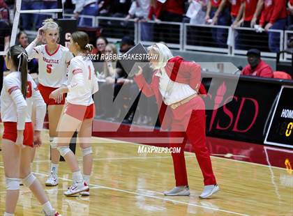 Thumbnail 3 in Bellville vs. Decatur (UIL Volleyball 4A Semifinals) photogallery.