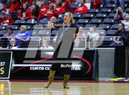 Thumbnail 3 in Bellville vs. Decatur (UIL Volleyball 4A Semifinals) photogallery.