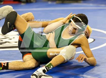 Thumbnail 1 in CIF State Boys Wrestling Championships (Consolation - Round 6) photogallery.