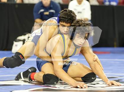 Thumbnail 2 in CIF State Boys Wrestling Championships (Consolation - Round 6) photogallery.