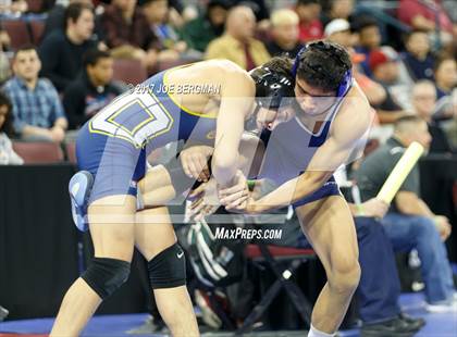 Thumbnail 1 in CIF State Boys Wrestling Championships (Consolation - Round 6) photogallery.