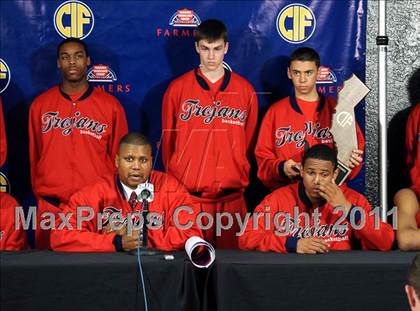 Thumbnail 2 in Lutheran vs. Bishop O'Dowd (CIF State D3 Final) photogallery.