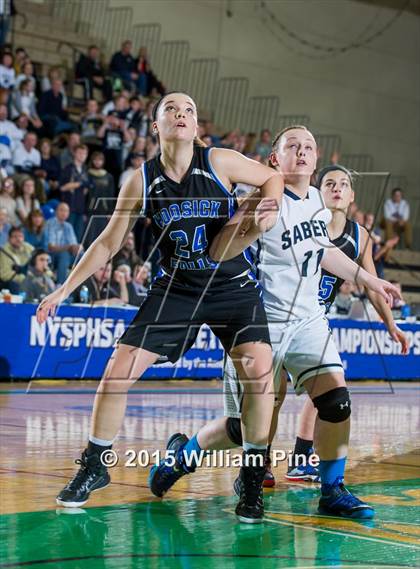 Thumbnail 1 in Susquehanna Valley vs. Hoosick Falls (NYSPHSAA Class B Final) photogallery.