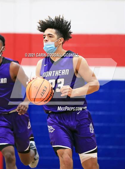 Thumbnail 3 in West Carteret vs. Northern Guilford (NCHSAA 3A Round 3 Playoff) photogallery.