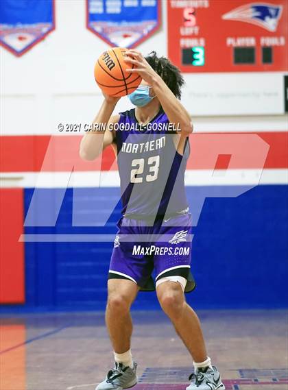 Thumbnail 1 in West Carteret vs. Northern Guilford (NCHSAA 3A Round 3 Playoff) photogallery.