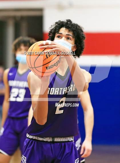 Thumbnail 2 in West Carteret vs. Northern Guilford (NCHSAA 3A Round 3 Playoff) photogallery.