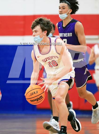 Thumbnail 2 in West Carteret vs. Northern Guilford (NCHSAA 3A Round 3 Playoff) photogallery.