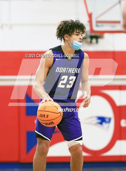 Thumbnail 2 in West Carteret vs. Northern Guilford (NCHSAA 3A Round 3 Playoff) photogallery.