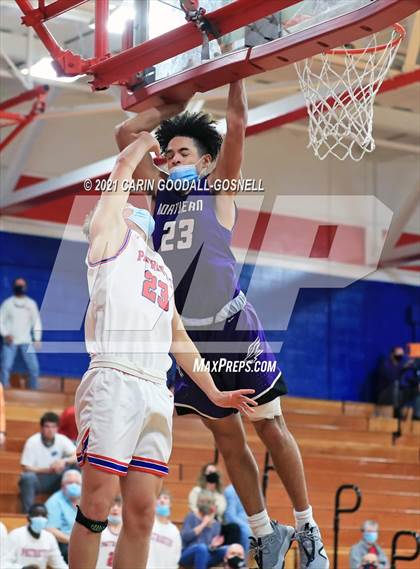 Thumbnail 1 in West Carteret vs. Northern Guilford (NCHSAA 3A Round 3 Playoff) photogallery.