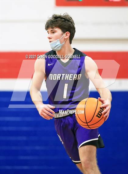 Thumbnail 3 in West Carteret vs. Northern Guilford (NCHSAA 3A Round 3 Playoff) photogallery.