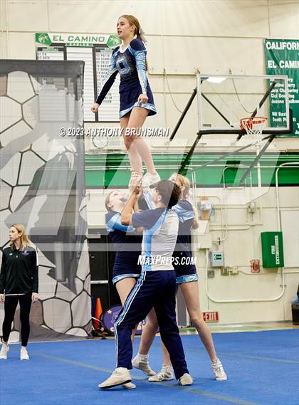 Thumbnail 3 in Oakmont - CIF Northern Regional Cheer Championships photogallery.