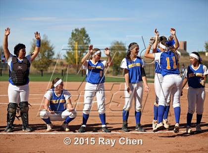Thumbnail 2 in Valor Christian vs. Wheat Ridge (CHSAA 4A Final) photogallery.