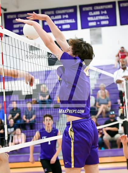 Thumbnail 2 in Notre Dame Prep @ Northwest Christian  photogallery.