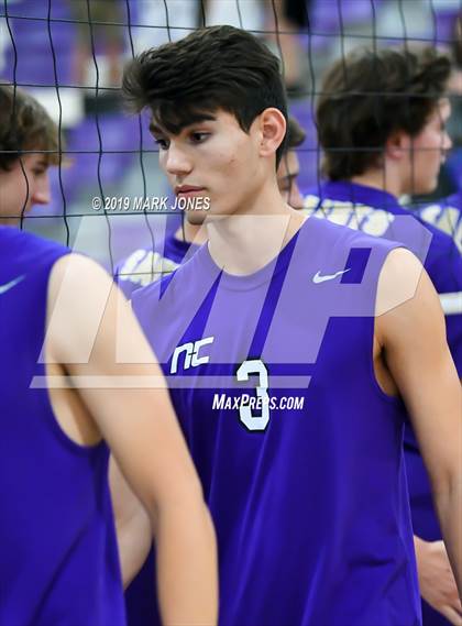 Thumbnail 1 in Notre Dame Prep @ Northwest Christian  photogallery.