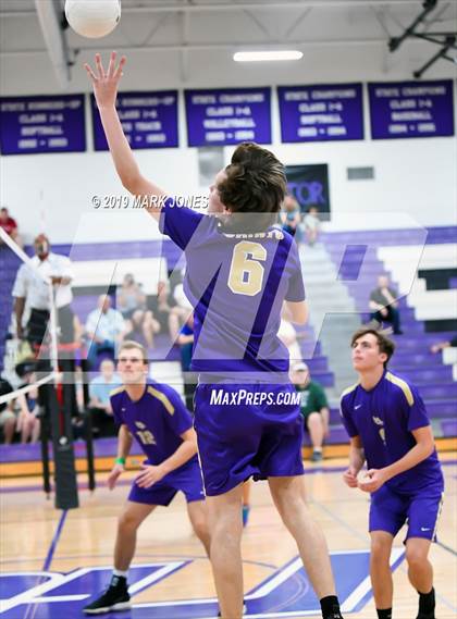 Thumbnail 2 in Notre Dame Prep @ Northwest Christian  photogallery.