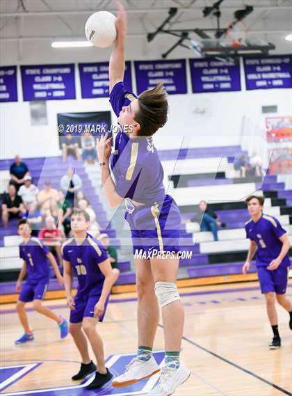 Thumbnail 2 in Notre Dame Prep @ Northwest Christian  photogallery.