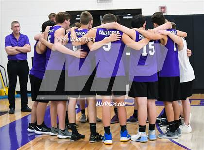 Thumbnail 1 in Notre Dame Prep @ Northwest Christian  photogallery.