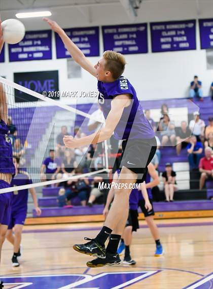 Thumbnail 3 in Notre Dame Prep @ Northwest Christian  photogallery.