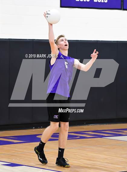 Thumbnail 3 in Notre Dame Prep @ Northwest Christian  photogallery.