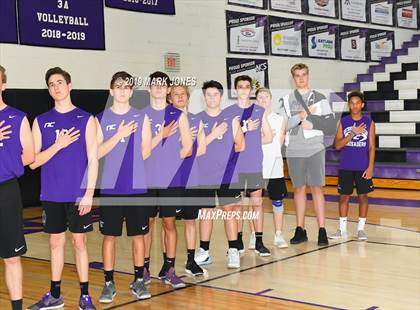 Thumbnail 2 in Notre Dame Prep @ Northwest Christian  photogallery.