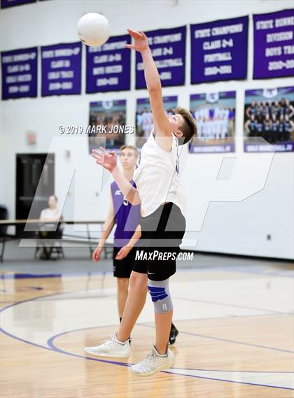 Thumbnail 2 in Notre Dame Prep @ Northwest Christian  photogallery.