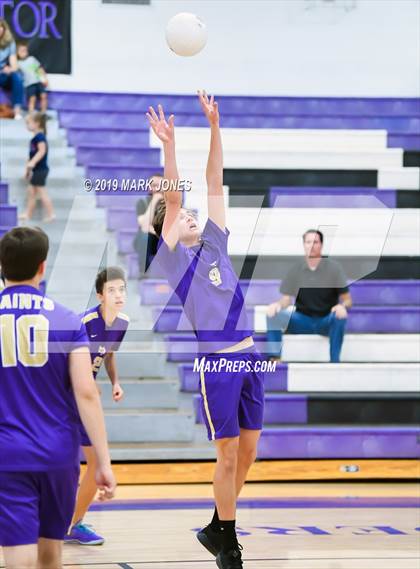 Thumbnail 1 in Notre Dame Prep @ Northwest Christian  photogallery.