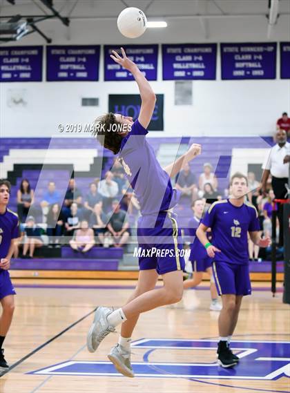 Thumbnail 2 in Notre Dame Prep @ Northwest Christian  photogallery.