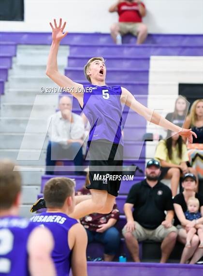 Thumbnail 3 in Notre Dame Prep @ Northwest Christian  photogallery.